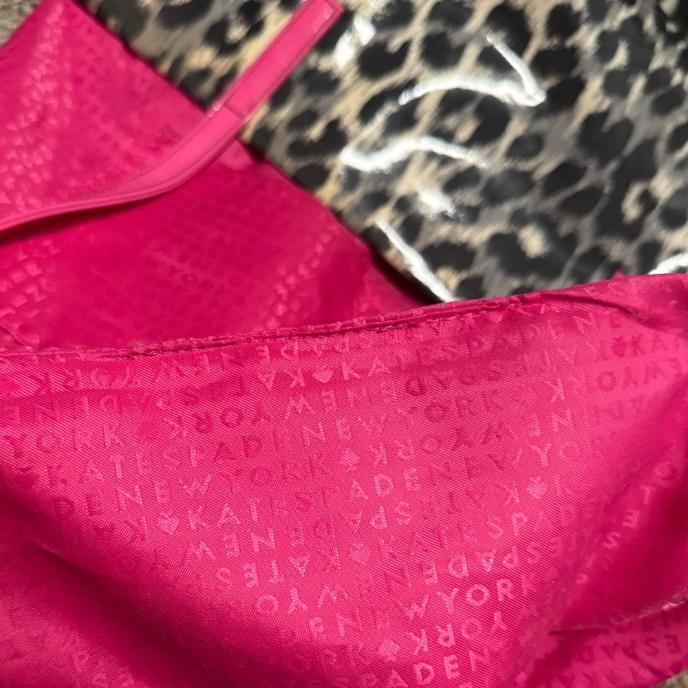 Kate Spade Daycation Bon Shopper Leopard Tote - Picture 5 of 5
